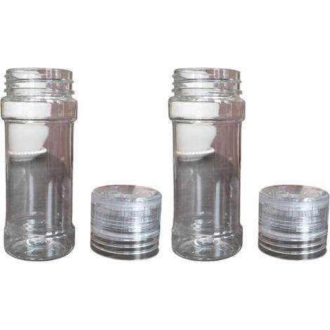 Ensemble de deux pièces outil de-Bouteille à base transparente