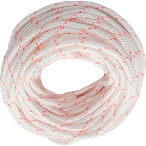 Cordon de démarrage à rappel automatique pour tondeuse – 10 m, compatible Husqvarna et STIHL, corde en polyester renforcé