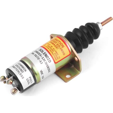 Électrovanne d'arrêt de carburant 12 V SA-5172-12 pour Woodward-- (1/5)