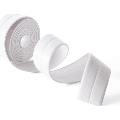 Striscia sigillante 5 m x 38 mm, sigillante per giunti, sigillante sanitario, nastro sigillante, striscia sigillante, protezione dalle perdite, copertura per giunti cucina, sigillante per giunti forne (1/5)