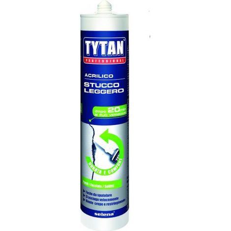 12PZ STUCCO LEGGERO ml. 300 - col. Bianco (1/2)