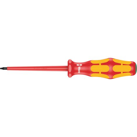 WERA TORX-Schraubendreher VDE 167 i T 5 x 80 mm, isoliert, zinkphosphatiert