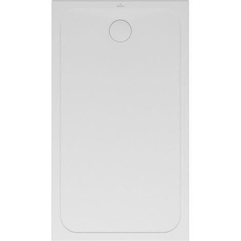 Villeroy & Boch – Receveur de douche antidérapant 120 x 90 cm – Céramique blanche – Classe C / PN24 pour sécurité – Installation à poser ou encastrer