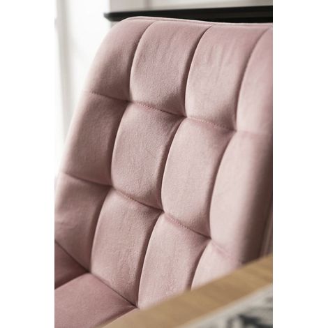 Sillas Comedor - Silla Cade Terciopelo - Rosa (1/5)