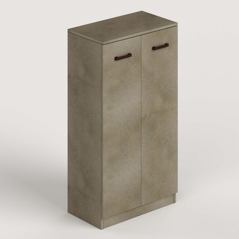 LAUNDRY MOBILE 2A+RIPIANI 71X38X130 CM ARGILLA- 1,0 pz