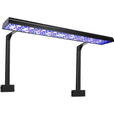 Iluminación para acuarios marinos, LED de espectro completo, diseño de bajo consumo, H75 con kit de brazo, enchufe europeo. (1/2)
