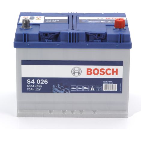 Bosch – Batterie de voiture 12V 70Ah 630A – 92S40260 – Technologie plomb-calcium – Non compatible Start-Stop (1/5)