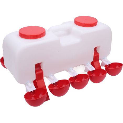 Lot de 28 abreuvoirs automatiques pour volailles (canards, oies) - Système de remplissage automatique longue durée (1/5)