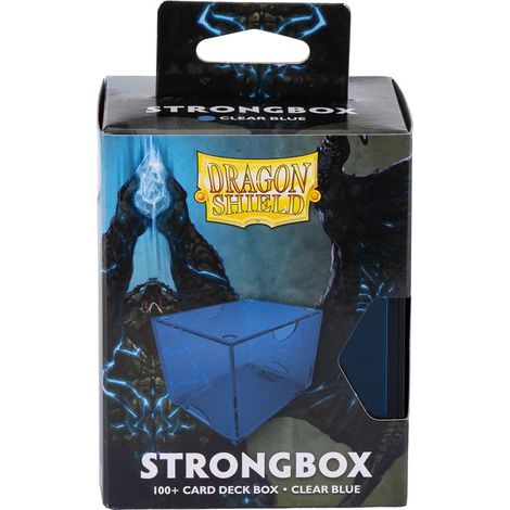 Dragon Shield Kartenbox: Transparente blaue Box (1/2)