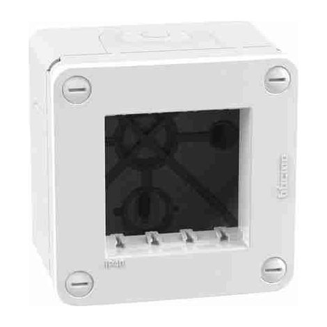 Boîtier BTI28402W IP40 à 2 modules - blanc