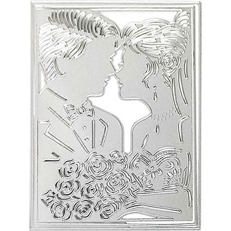 Découpe Métal Rose pour Album DIY - Poinçon Scrapbooking Carte Papier (1/4)