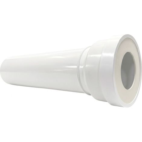 Tubo diritto di evacuazione WC, manicotto lungo maschio diametro 100 mm, 40 cm
