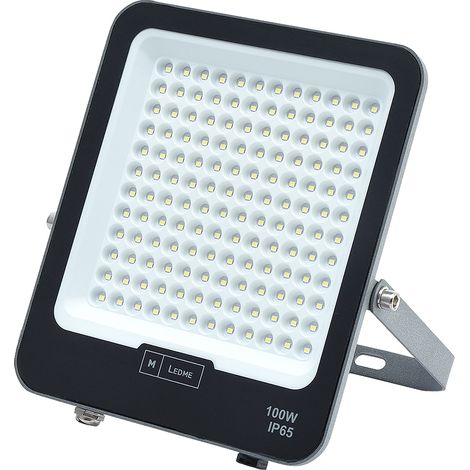 IluminaShop - Foco Proyector LED SMD 100W 12000LM Chip Osram Mini On Plus Regulable IP65  Blanco Frio 6000K (1/5)
