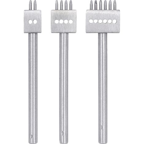 Lederlocher-Set, manuelle Bedienung, langlebige Stahlkonstruktion, 4mm (1/2)