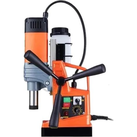 Perceuse électrique 1300 W 1400 W 2 Pouces, perceuse magnétique, diamètre d'alésage, perceuse électrique, perceuse à déclenchement en 1 Seconde(11Drills 40mm 1300W) (1/5)