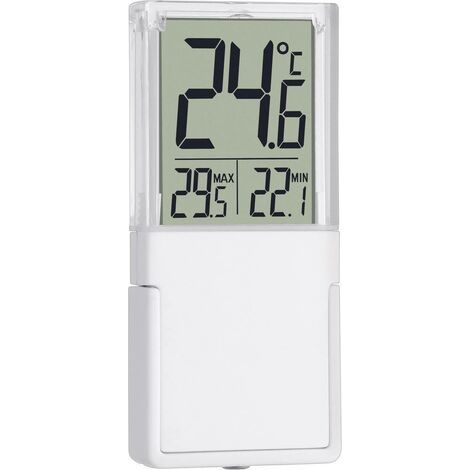 TFA Dostmann Vista Fenster-Thermometer Weiß 30.1030 (1/5)