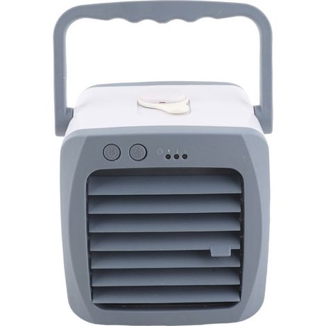 Mini ventilador humidificador de aire acondicionado portátil USB para dormitorio y oficina - KZQ (1/4)
