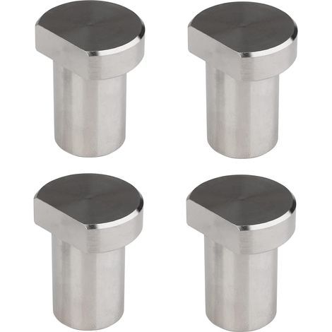 4 pièces Serrage de Table à Bois, Arrêts en Acier Inoxydable pour Table de Travail du Bois, Établis de Menuiserie pour Trou de Chiens, pour Fixer les Pièces