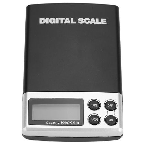 Mini balance électronique numérique portable LCD de poche pour bijoux et or (300 g/0,01 g)-AquaForge (1/5)