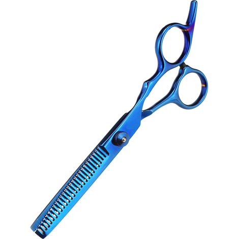 Ciseaux Éclaircissants - Acier Inoxydable - Ergonomiques - Pour Coiffure Professionnelle et Personnelle - 1 Pièce (1/5)