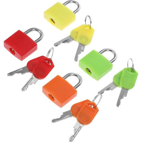 Mini Metallschlösser mit Schlüssel kleine Schlösser für