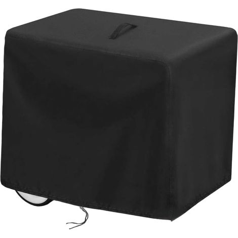 Housse de protection résistante aux intempéries pour compresseur d'air, pour unités de crêpes portables de 19 litres, protection contre la poussière, la pluie, la neige, noir (1/5)