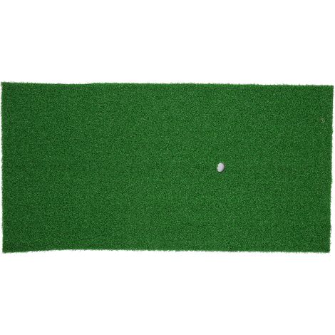 Tapis d'entraînement de golf en gazon nylon, tapis de pratique pour balcon, bureau, jardin (1/5)