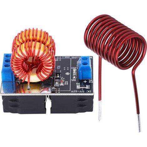 Mini carte de chauffage ZVS DC512V 120W Inductive Flyback Heating Driver Ignition Coil-- (1/5)