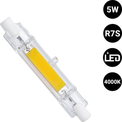COB-LED-Lampe - R7S - 78 mm - 600 lm - 5 W