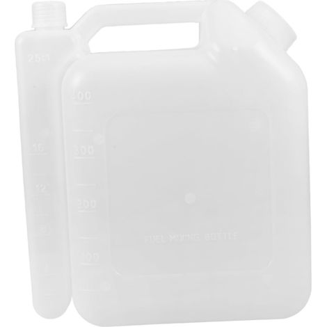 Bidon de Mélange Portable pour Huile Moteur Bouteille Légère et Compacte Adaptée Aux Moteurs à Essence Outil Pratique pour Atelier et Extérieur Couleur Aléatoire Couleur Aléatoire (1/5)