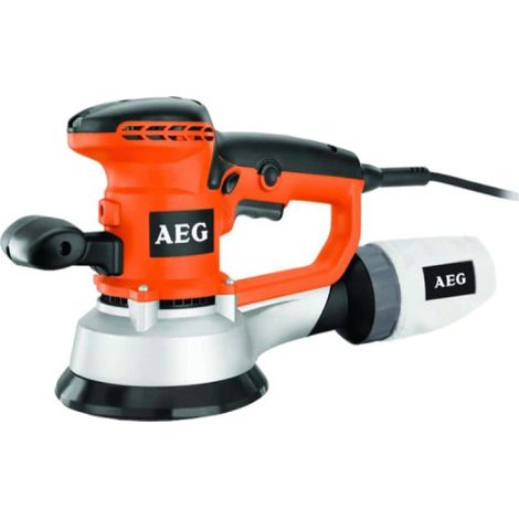 AEG – Ponceuse orbitale 150mm 440W – Variateur de vitesse 4000-10000 tr/min – Système auto-agrippant – Pour bois dur et teck (1/5)