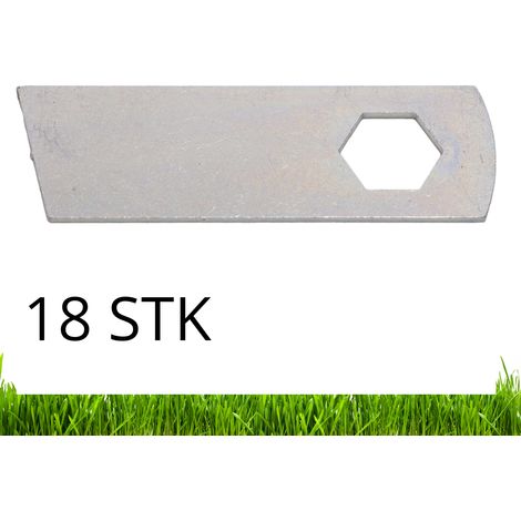 15 VIERTILUX 9,3cm Couteau 1 Pièce Lame de scarificateur V 32 EL MTD V 34, 742-0825A (1/3)