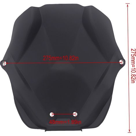Modification de moto : Modification du pare-moteur avant et du garde-boue pour BMW R1200GS, RRT et R1250GS. (1/4)