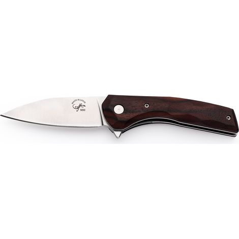 Coltello Salamandra serie Temis, lama Böhler N690 7,9 cm, mango noce turco, lunghezza totale 19 cm, 303073