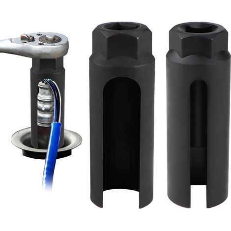Lot de 2 douilles de capteur d'oxygène, clé de sonde lambda (1/5)
