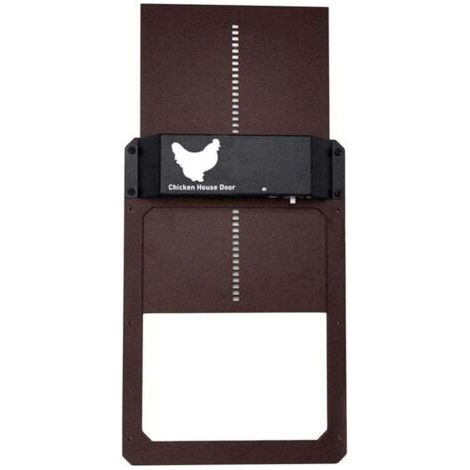 Ouvre-porte automatique pour poulailler avec capteur de lumière Fournitures pour animaux Fournitures pour volailles de basse-cour (1/4)
