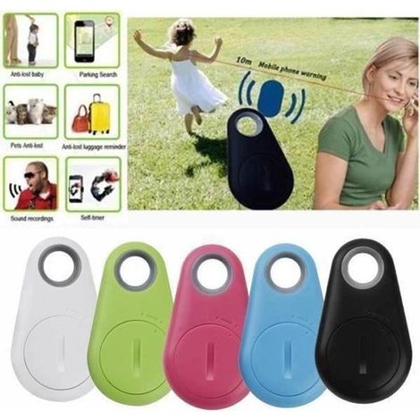 Y2 Puce Bluetooth traceur Localisateur GPS Tag alarme Wallet Key Pet Dog Finder, Mini Traceur Bluetooth Sans Fil Localisateur GPS