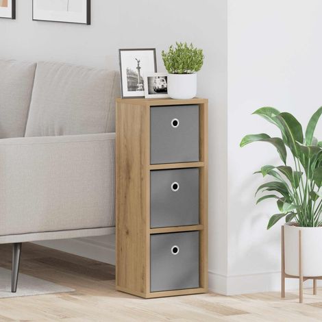 vidaXL Buffet Chêne artisanal 25,5 x 22 x 69,5 cm