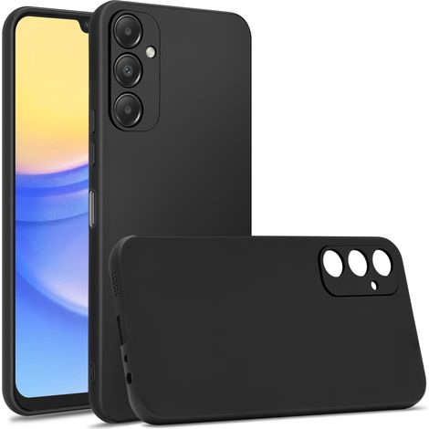 Schutzhülle für Samsung Galaxy A25 5G, Silikonhülle, matte Rückseite + 9H-Glas (1/5)