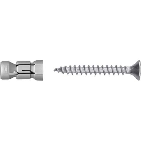 TASSELLO NYLON AD ESPANSIONE CONICA CON VITE 12 mm (Pz.25)