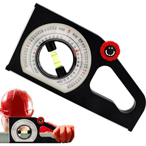Contador magnético, detector de ángulos digital magnético Inclinómetro multifuncional para ingeniería de construcción y medición de ángulos de inclinación