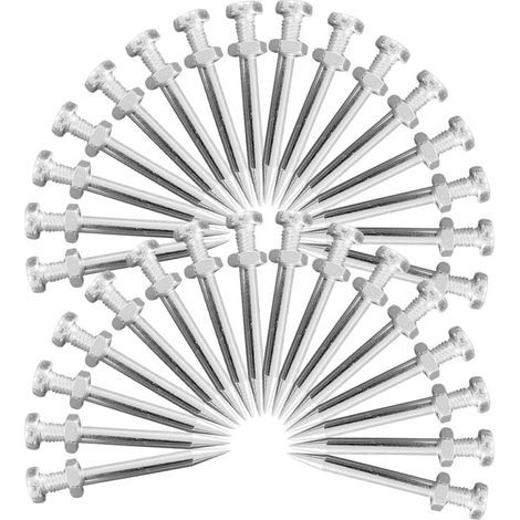 32 Stück Metall Schuhbelüfter Spikes für Rasenlüfterschuhe 5 (1/5)