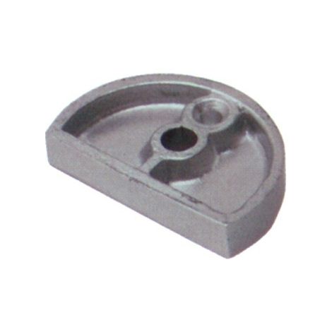 Fermo porta kws p2001 alluminio resistente 5,7 cm