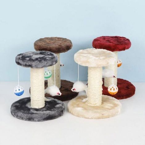 Arbre à Grimper Griffoir pour Chats,Arbre à Chat avec Plateforme en Peluche,Arbre à Chat,Griffoir pour Chats (1/4)