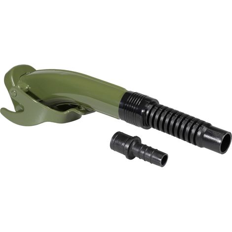Bec flexible en métal pour jerrican – Longueur 285mm – Écoulement précis – Compatible avec jerricans tôle PRESSOL