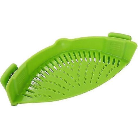 Silikonclip, kompatibel mit Wasserfilter, Freisprechfunktion, hitzebeständiger Abflussfilter, 1 grüner Wasserfilter (1/3)