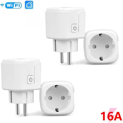 Dieses 4er-Pack WLAN-Steckdosen lässt sich per App steuern. Die kabellosen Steckdosen bieten eine maximale Leistung von 2200 Watt (16 Ampere) und zeigen Statistiken zum Energieverbrauch an.