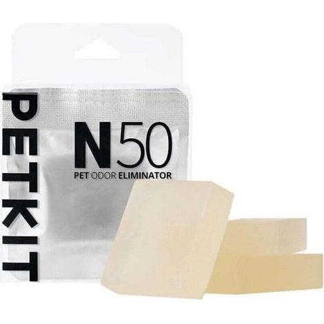 Désodorisant carré pour toilettes pour chats, N50, parfum longue durée, très sûr, sans irritation, Durable, pour bacs à litière pour chats Aut, paquet de 3 (1/5)