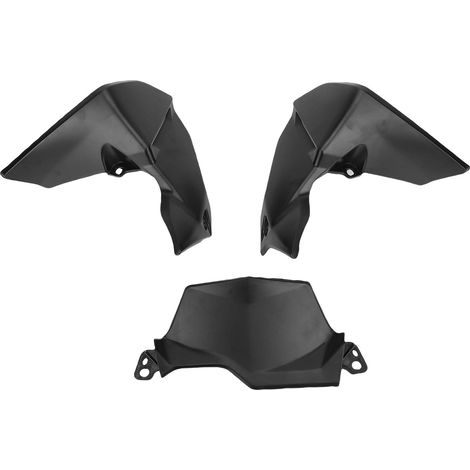 Cockpit-Verkleidungsschutz für R1250GS LC und R1250GS ADV (2018–2023), Windabweiser, schwarz (1/5)