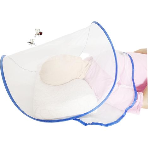 Moustiquaire pour bébé, de tête portable, mini voyage pliable (1/5)